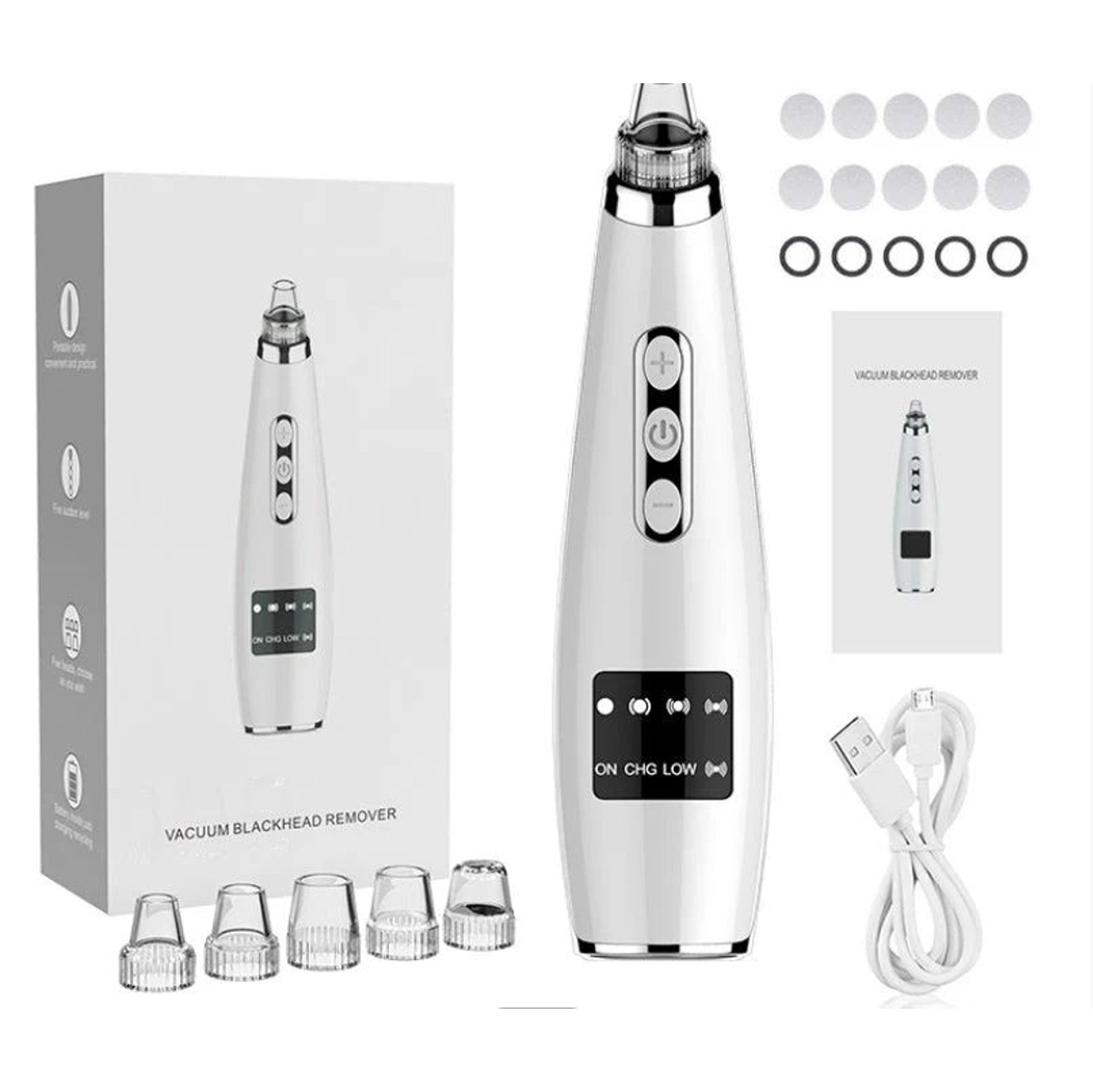 Electric Facial Pore Cleaner & Blackhead Remover