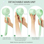 5-in-1 Waterproof Electric Back Scrubber & Body Brush