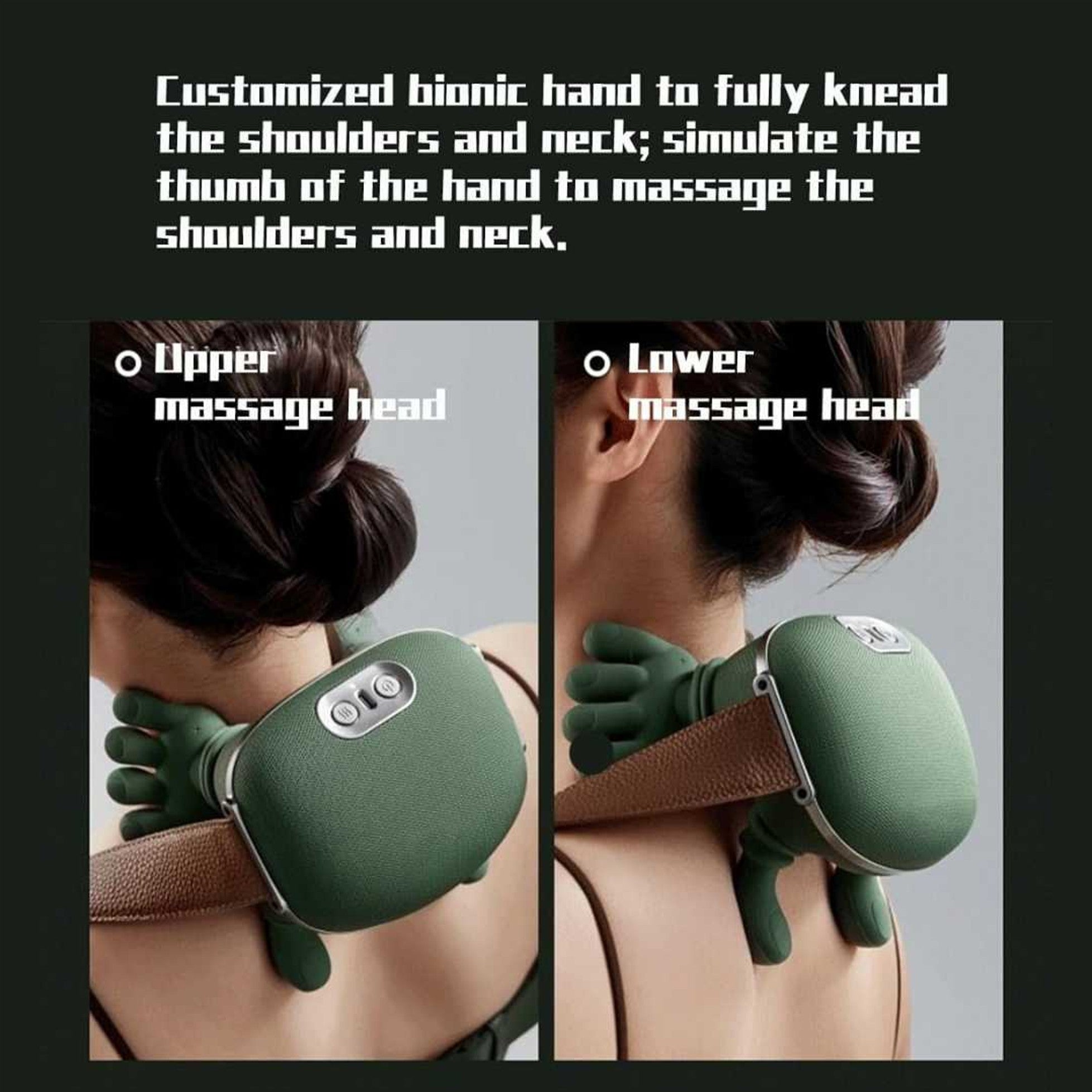 Wireless Neck & Shoulder Massager with Heat