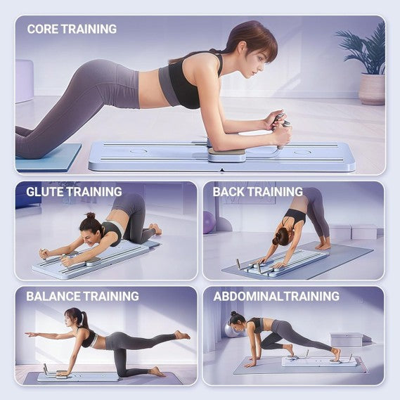 Portable Home Fitness Pilates Workout Board