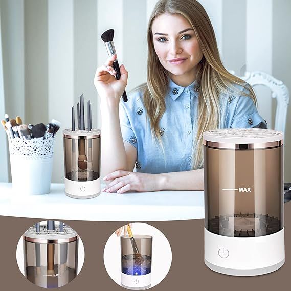 Automatic Multi Makeup Brush Cleaner & Dryer