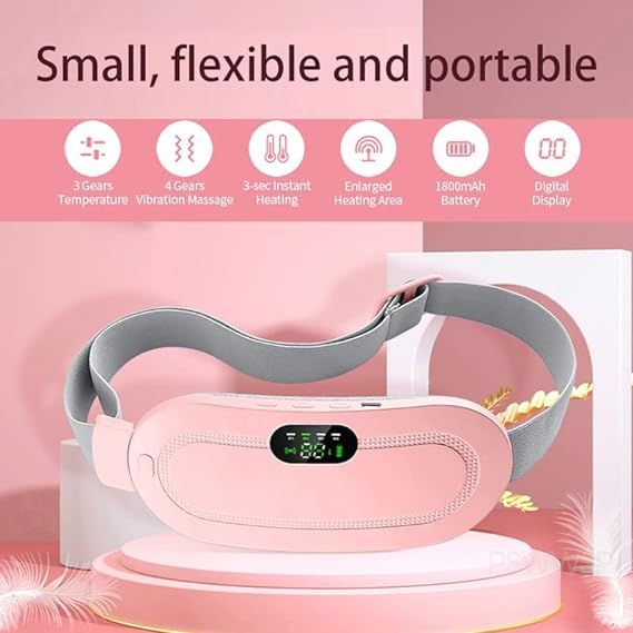 Portable Period Relief Heating & Massage Belt