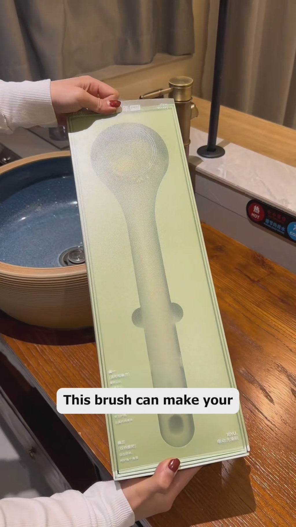 5-in-1 Waterproof Electric Back Scrubber & Body Brush